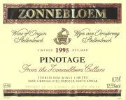 Zonnebloem_pinotage 1995